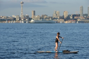paddle board
