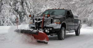 snow removal truck